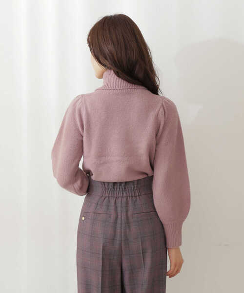 PROPORTION BODY DRESSING（プロポーションボディドレッシング）の「オフタートルパールニット / 1211270013（ニット/セーター・レディース・ブラウン系その他/ホワイト系その他/グレー・FREE）」の15枚目の写真