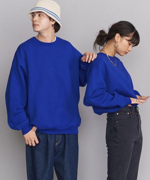 BEAUTY&YOUTH UNITED ARROWS(ビューティーアンドユースユナイテッドアローズ)の「【WEB限定】 AMRCN バルーン スウェット(スウェット・メンズ・ブラック/ロイヤルブルー/オレンジ/ホワイト/ライトグレー・M/S/L)」の4枚目の写真
