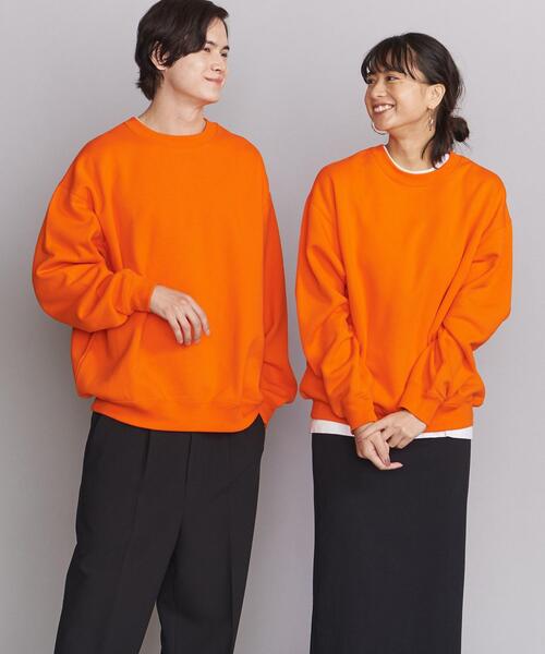 BEAUTY&YOUTH UNITED ARROWS(ビューティーアンドユースユナイテッドアローズ)の「【WEB限定】 AMRCN バルーン スウェット(スウェット・メンズ・ブラック/ロイヤルブルー/オレンジ/ホワイト/ライトグレー・M/S/L)」の5枚目の写真