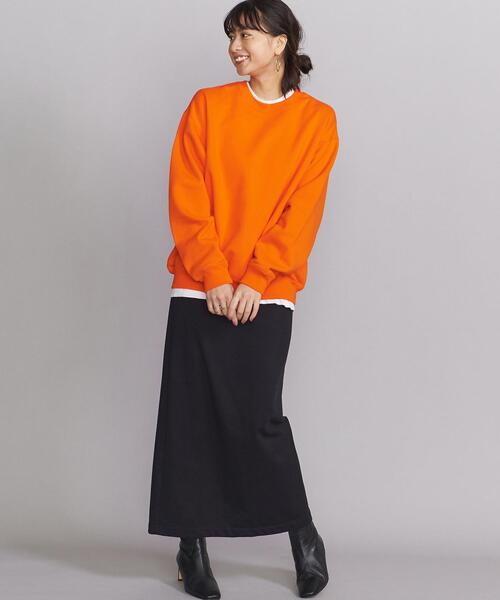 BEAUTY&YOUTH UNITED ARROWS(ビューティーアンドユースユナイテッドアローズ)の「【WEB限定】 AMRCN バルーン スウェット(スウェット・メンズ・ブラック/ロイヤルブルー/オレンジ/ホワイト/ライトグレー・M/S/L)」の18枚目の写真