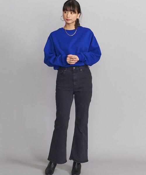 BEAUTY&YOUTH UNITED ARROWS(ビューティーアンドユースユナイテッドアローズ)の「【WEB限定】 AMRCN バルーン スウェット(スウェット・メンズ・ブラック/ロイヤルブルー/オレンジ/ホワイト/ライトグレー・M/S/L)」の12枚目の写真