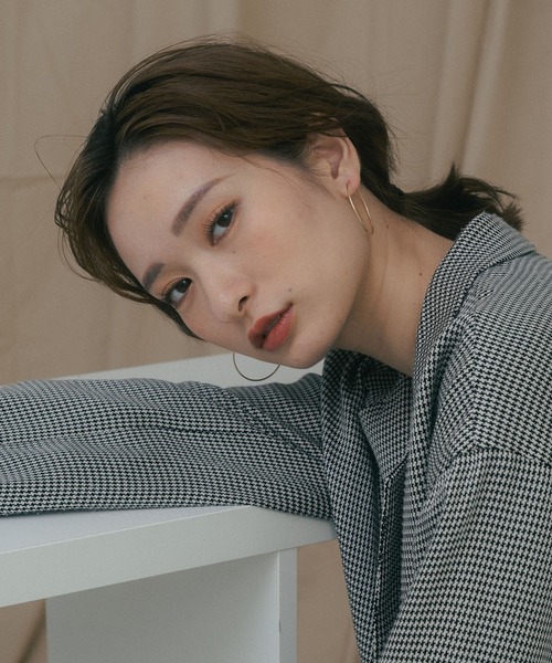 VATSURICA(バツリカ)の「《trim by vatsurica》14KGF / 金属アレルギー対応 / シンプル エンドレス フープ ピアス(ピアス(両耳用)・レディース・ゴールド/その他1・FREE)」の12枚目の写真