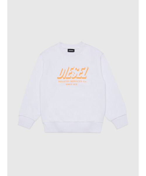 DIESEL KID ジュニア スウェットトップス ロゴプリント