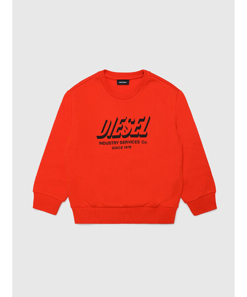 DIESEL KID ジュニア スウェットトップス ロゴプリント