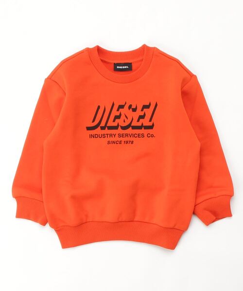 新品　Diesel オレンジ トレーナー kc1925-09_1.jpg