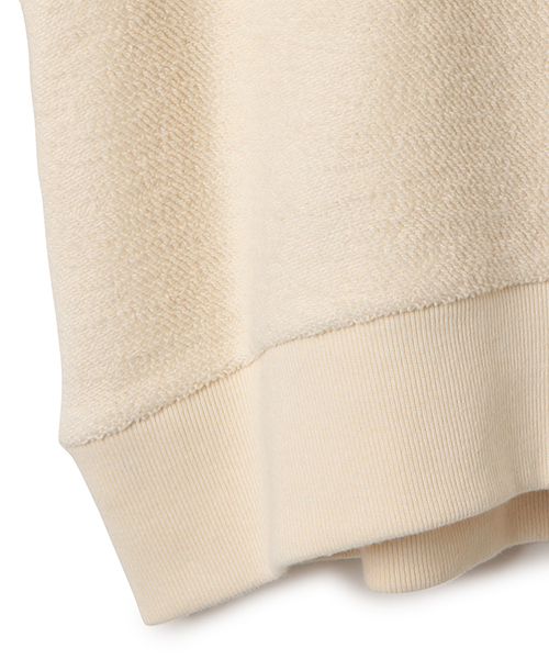 CAROLINA GLASER(カロリナ グレイサー)の「CAROLINA GLASER / スタンドカラー ショートトップス(スウェット・レディース・ブラック/クリーム・ONE SIZE)」の19枚目の写真