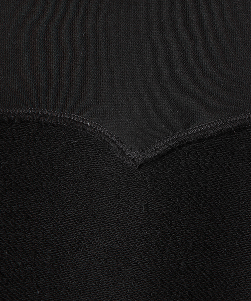 CAROLINA GLASER(カロリナ グレイサー)の「CAROLINA GLASER / スタンドカラー ショートトップス(スウェット・レディース・ブラック/クリーム・ONE SIZE)」の14枚目の写真