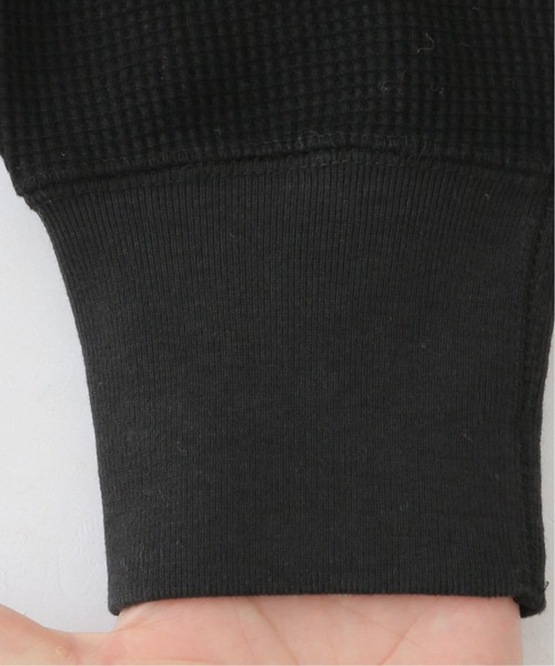 SLOBE IENA（スローブイエナ）の「ワッフルジョガーパンツ【手洗い可能/ウエストゴム】◆（その他パンツ・レディース・ブラック/キャメル・FREE）」の9枚目の写真