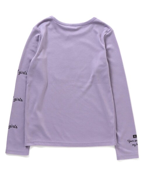 algy(アルジー)の「フロッキーロゴもちふわロンT(Tシャツ/カットソー・キッズ・オフホワイト/ミント/ラベンダー/ブラック・SMALL/XXX-SMALL/MEDIUM/X-SMALL/XX-SMALL)」の15枚目の写真