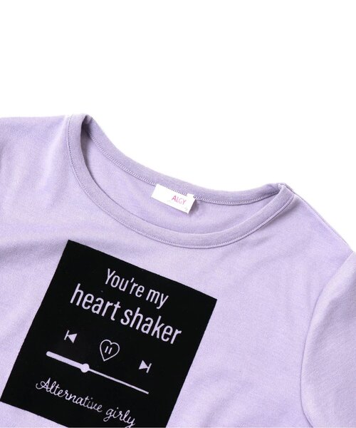 algy(アルジー)の「フロッキーロゴもちふわロンT(Tシャツ/カットソー・キッズ・オフホワイト/ミント/ラベンダー/ブラック・SMALL/XXX-SMALL/MEDIUM/X-SMALL/XX-SMALL)」の18枚目の写真