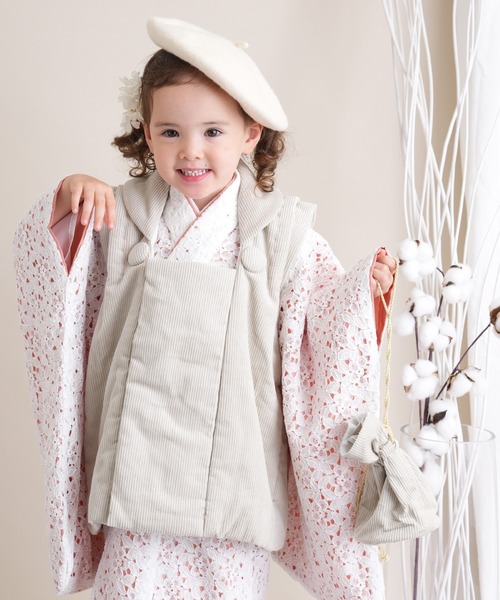 utataneウタタネ 七五三セット 女の子 3歳 被布 着物 セット（utatane  