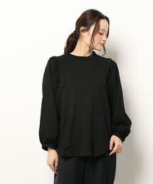 RETRO GIRL | ギャザーボリューム袖Tee(Tシャツ/カットソー)