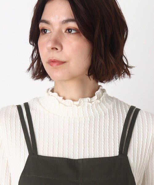 Cutie Blonde(キューティーブロンド)の「◆【S-L】バックリボンサロペット(サロペット/オーバーオール・レディース・ブラック/カーキ/ブルー・01/02/03)」の6枚目の写真