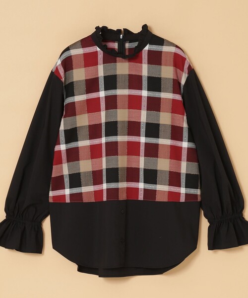 オンラインストア限定 トップス クレストブリッジチェックハーフループツイード切替ブラウス シャツ ブラウス Blue オンラインストア限定 シャツ ブラウス Label Crestbridge ブルーレーベルクレストブリッジ のファッション 公式 ストア の オンラインストア限定 トップス クレストブリッジチェックハーフループツイード切替ブラウス シャツ ブラウス Blue オンラインストア限定 シャツ ブラウス Label Crestbridge ブルーレーベルクレストブリッジ のファッション 公式 ストア の