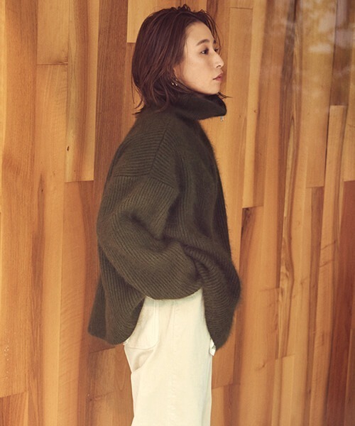 CREDONA（クレドナ）の「ハーフジップニット（ニット/セーター）」 - WEAR