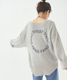 plage | les Tendre A-LINE LOGO ニット2◆(ニット/セーター)