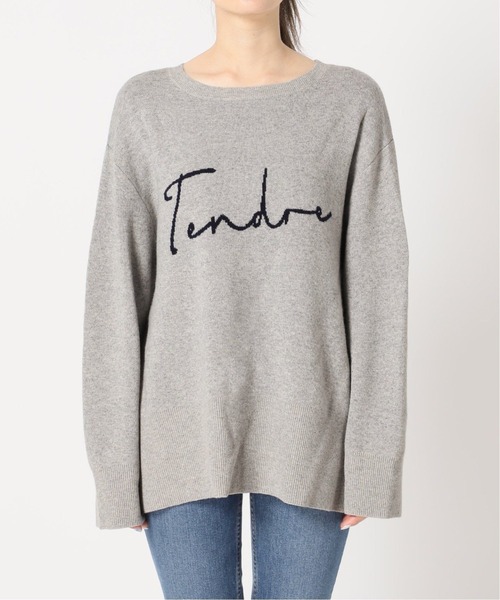 plage（プラージュ）の「les Tendre A-LINE LOGO ニット2◆（ニット/セーター・レディース・グレー・FREE）」の20枚目の写真