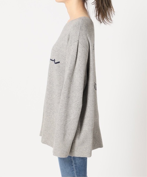 plage（プラージュ）の「les Tendre A-LINE LOGO ニット2◆（ニット/セーター・レディース・グレー・FREE）」の5枚目の写真