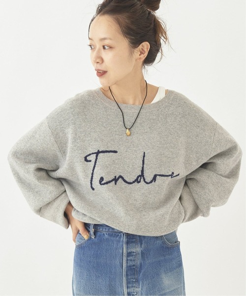 plage（プラージュ）の「les Tendre A-LINE LOGO ニット2◆（ニット/セーター・レディース・グレー・FREE）」の13枚目の写真