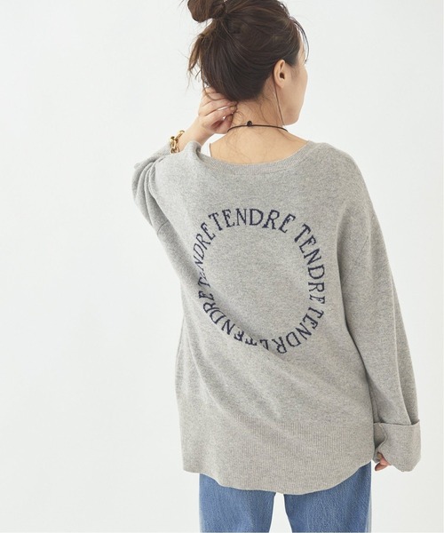 plage（プラージュ）の「les Tendre A-LINE LOGO ニット2◆（ニット/セーター・レディース・グレー・FREE）」の16枚目の写真