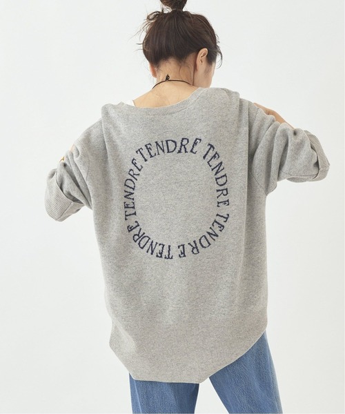 plage（プラージュ）の「les Tendre A-LINE LOGO ニット2◆（ニット/セーター・レディース・グレー・FREE）」の19枚目の写真