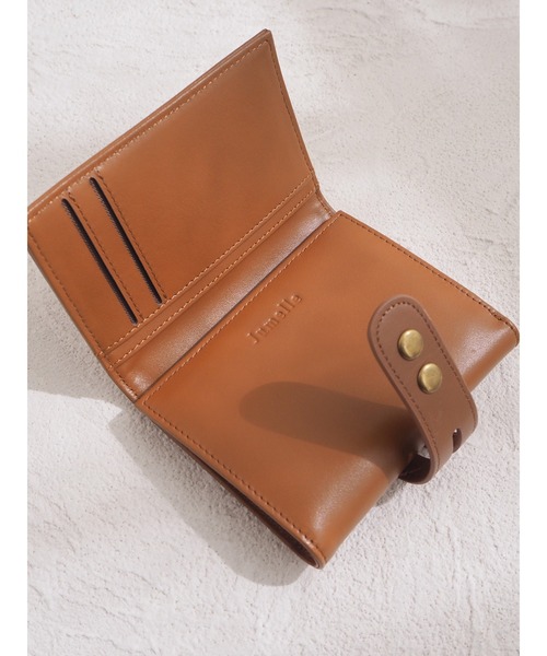 JUMELLE（ジュメロ）の「バイカラーレザーウォレット（財布・レディース・ホワイト/ブラウン・FREE）」の8枚目の写真