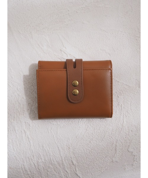 JUMELLE（ジュメロ）の「バイカラーレザーウォレット（財布・レディース・ホワイト/ブラウン・FREE）」の7枚目の写真