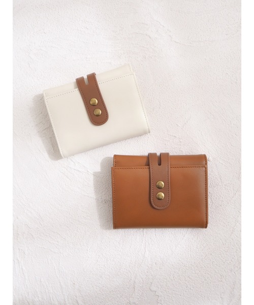JUMELLE（ジュメロ）の「バイカラーレザーウォレット（財布・レディース・ホワイト/ブラウン・FREE）」の18枚目の写真