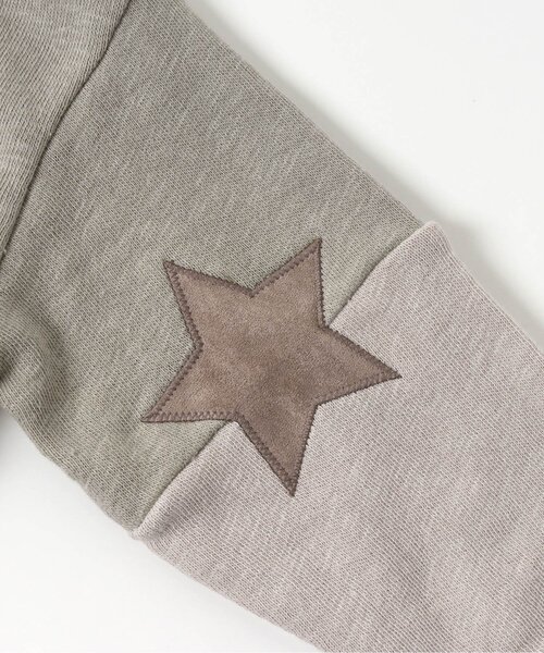 apres les cours（アプレレクール）の「スターパッチトレーナー（スウェット・キッズ・カーキ/ベージュ/ブラック・120/90/110/140/80/100/130）」の17枚目の写真