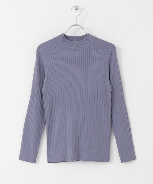URBAN RESEARCH DOORS(アーバンリサーチドアーズ)の「ハイネックリブKNIT(ニット/セーター・レディース・ブラック/アイボリー/ブラウン系その他/ブルー系その他・ONE)」の15枚目の写真