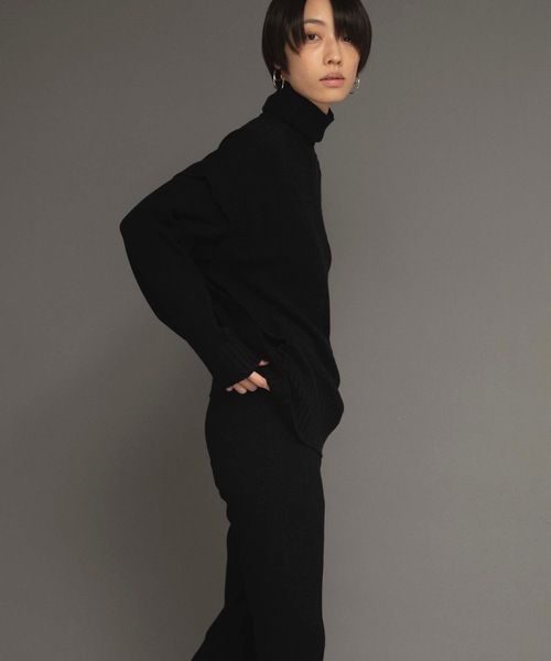 ANT（アント）の「ショルダーデザインニット【ANT】（ニット/セーター・レディース・ホワイト/ブラック/グリーン・FREE）」の15枚目の写真