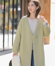 URBAN RESEARCH Sonny Label | Vネックウールコート(その他アウター)