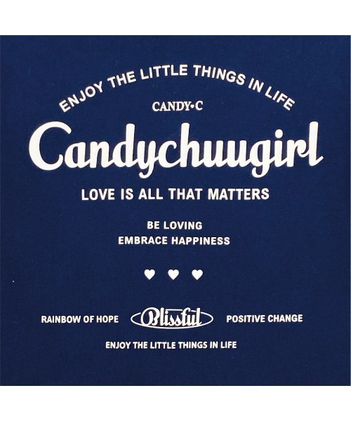Candychuu（キャンディチュウ）の「袖チェックトレーナー（Tシャツ/カットソー・キッズ・ネイビー/オフホワイト・SS/S/M/XXS）」の11枚目の写真
