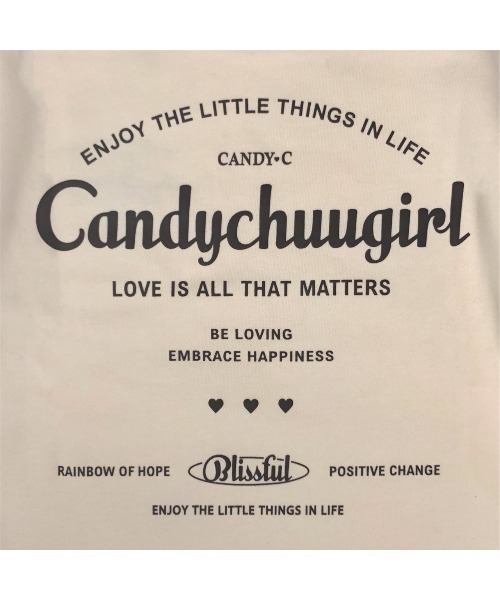 Candychuu（キャンディチュウ）の「袖チェックトレーナー（Tシャツ/カットソー・キッズ・ネイビー/オフホワイト・SS/S/M/XXS）」の6枚目の写真