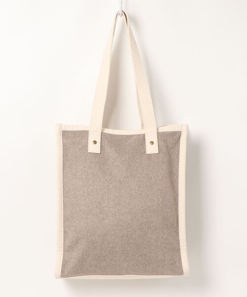 Samansa Mos2(サマンサ モスモス)の「パイピングトートバッグ(トートバッグ・レディース・モカ/キャメル・フリ-)」の6枚目の写真