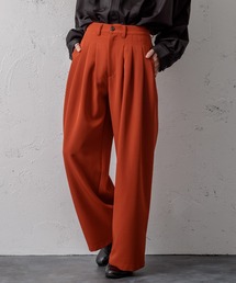 Adoon plain | 【Adoon plain】4タックパンツ(その他パンツ)