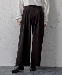 Adoon plain | 【Adoon plain】4タックパンツ(その他パンツ)