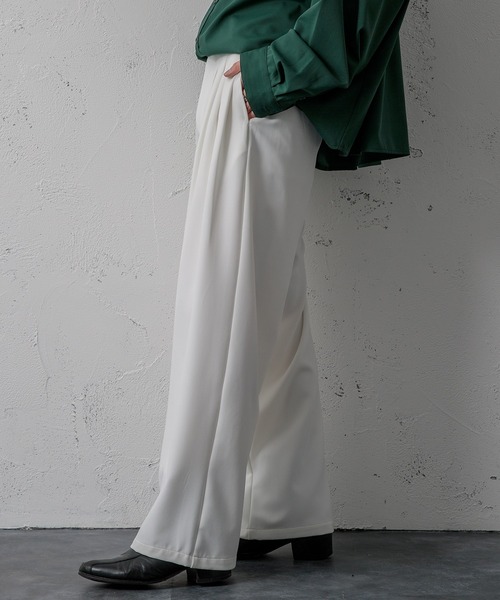 Adoon plain（アドーンプレーン）の「【Adoon plain】4タックパンツ（その他パンツ・メンズ・オフホワイト/オレンジ/ブラック・SMALL/MEDIUM/LARGE）」の22枚目の写真