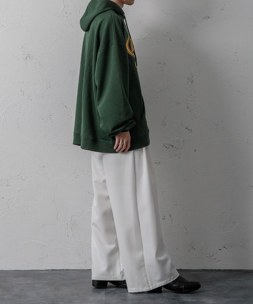 Adoon plain（アドーンプレーン）の「【Adoon plain】4タックパンツ（その他パンツ・メンズ・オフホワイト/オレンジ/ブラック・SMALL/MEDIUM/LARGE）」の13枚目の写真