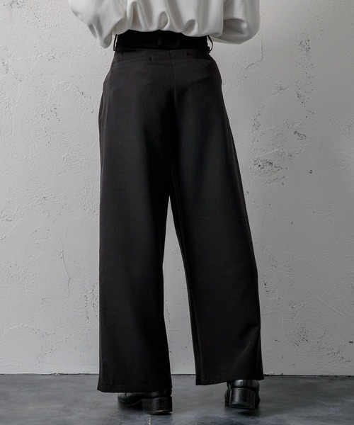 Adoon plain（アドーンプレーン）の「【Adoon plain】4タックパンツ（その他パンツ・メンズ・オフホワイト/オレンジ/ブラック・SMALL/MEDIUM/LARGE）」の17枚目の写真