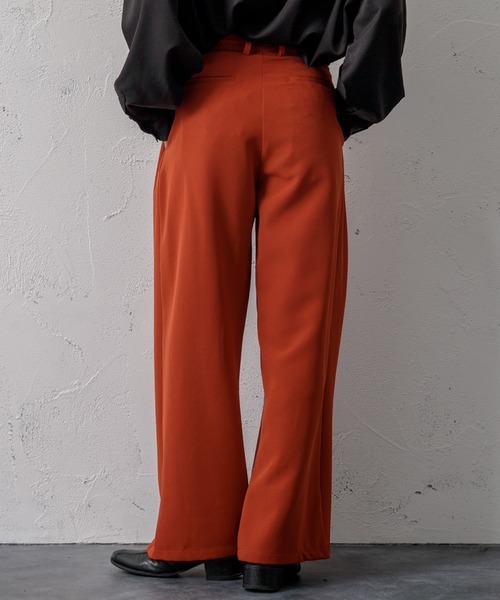 Adoon plain（アドーンプレーン）の「【Adoon plain】4タックパンツ（その他パンツ・メンズ・オフホワイト/オレンジ/ブラック・SMALL/MEDIUM/LARGE）」の18枚目の写真