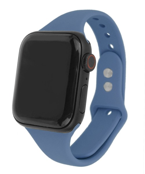 Urban Coral（アーバンコーラル）の「Apple Watch Band / アップルウォッチ バンド カラーシリコンスリム / Urban Coral（デジタル腕時計・レディース・アイボリー/ブラック/グレー/グレー系その他/ブルー系その他/ラベンダー/桜/ブラウン系その他/ローズ・40mm/44mm）」の7枚目の写真