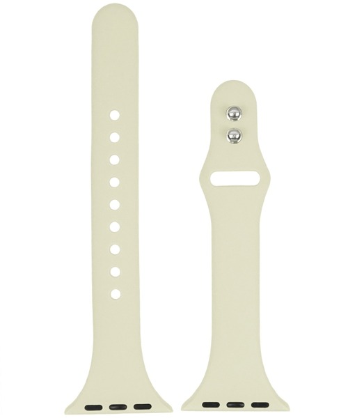 Urban Coral（アーバンコーラル）の「Apple Watch Band / アップルウォッチ バンド カラーシリコンスリム / Urban Coral（デジタル腕時計・レディース・アイボリー/ブラック/グレー/グレー系その他/ブルー系その他/ラベンダー/桜/ブラウン系その他/ローズ・40mm/44mm）」の10枚目の写真