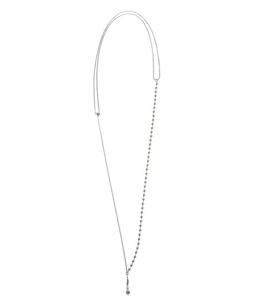 jouetie（ジュエティ）の「ボールチェーンスライダーネックレス（ネックレス・レディース・シルバー/ゴールド・FREE）」の3枚目の写真