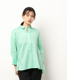 HANAE MORI | 【HANAE MORI】ラスターストレッチ ブラウス(シャツ/ブラウス)