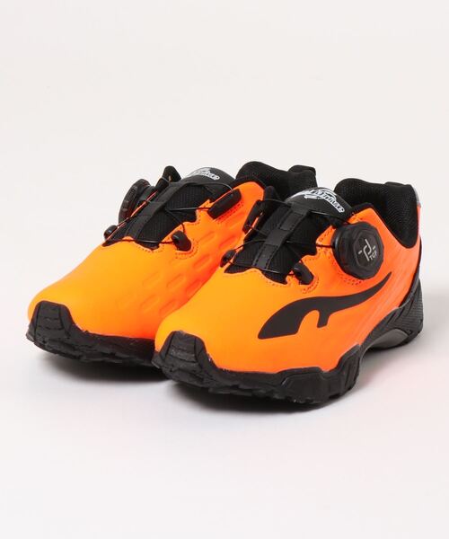 DIAL DRIVE(ダイヤルドライブ)の「《DIAL DRIVE》ダイヤルDRIVE PRO(スニーカー・キッズ・ブラック/イエロー/ブルー/オレンジ・21.0cm/22.5cm/23.0cm/19.0cm/21.5cm/22.0cm/20.0cm/18.0cm)」の4枚目の写真