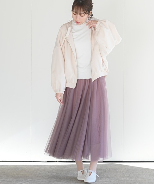 rps（アールピーエス）の「フード付きショートマウンテンパーカー（マウンテンパーカー・レディース・ブラック/アイボリー/ライトカーキ/グレイッシュベージュ・M）」の5枚目の写真