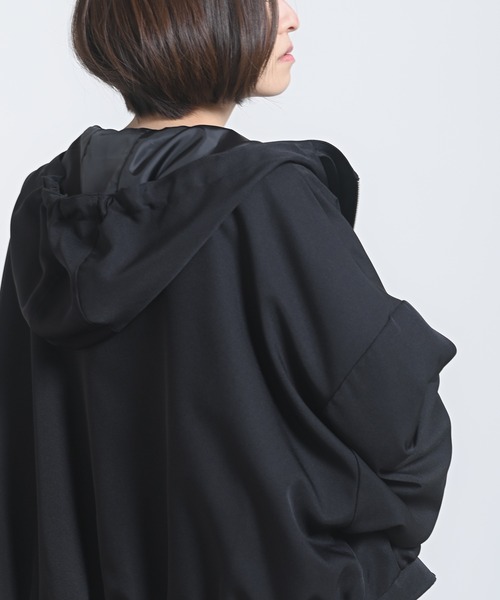 rps（アールピーエス）の「フード付きショートマウンテンパーカー（マウンテンパーカー・レディース・ブラック/アイボリー/ライトカーキ/グレイッシュベージュ・M）」の20枚目の写真