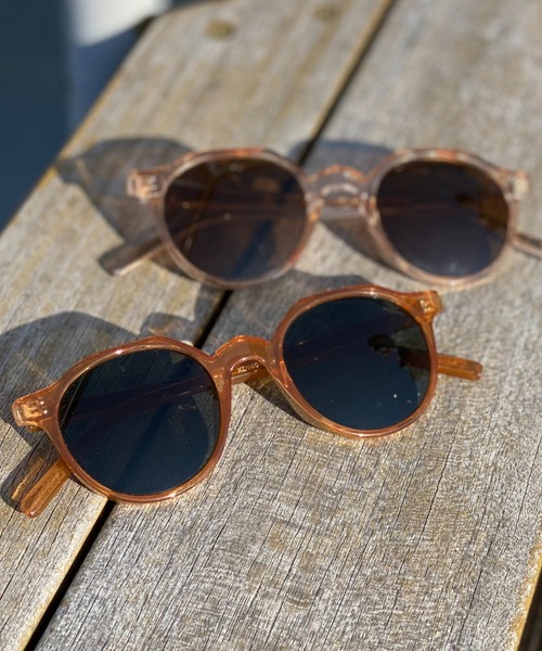 CIAOPANIC（チャオパニック）の「ラウンドサングラス（サングラス・レディース・カーキ/キャメル/ピンク・FREE）」の4枚目の写真