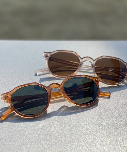 CIAOPANIC（チャオパニック）の「ラウンドサングラス（サングラス・レディース・カーキ/キャメル/ピンク・FREE）」の5枚目の写真